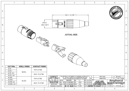 Amphenol AC3FB фото 2